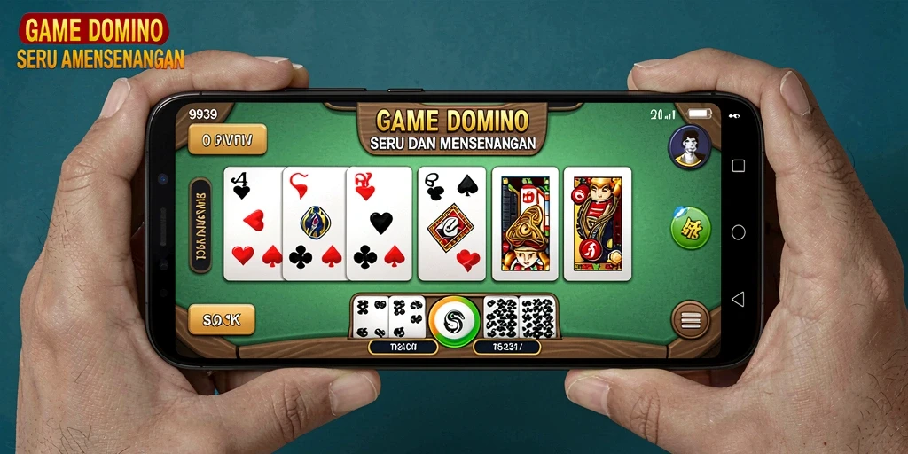 Screenshot gameplay Domino 9939 yang menarik dan kompetitif.