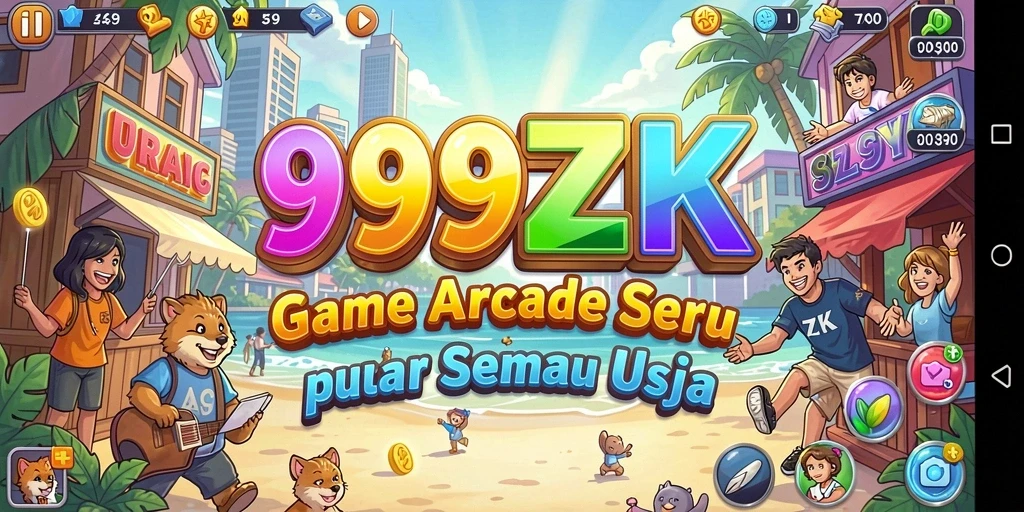 Screenshot gameplay 999ZK menampilkan aksi seru dan tantangan menarik.