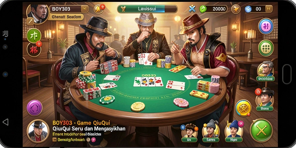 Gameplay seru dan interaksi antara pemain di BOY303.