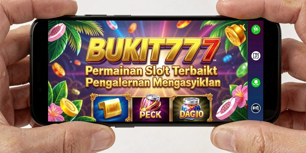 Tampilan gameplay menakjubkan dari BUKIT777 yang penuh warna.