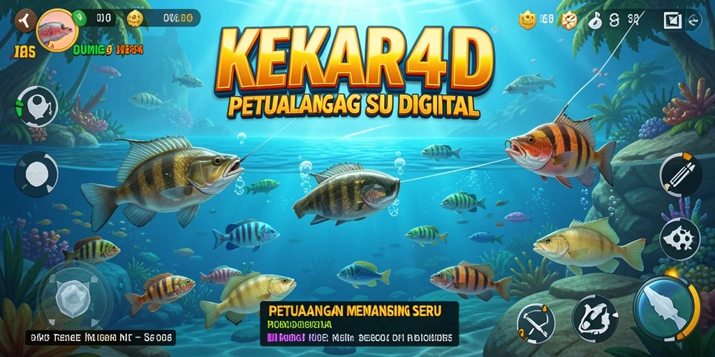 Tangkapan ikan yang luar biasa dalam gameplay KEKAR4D.