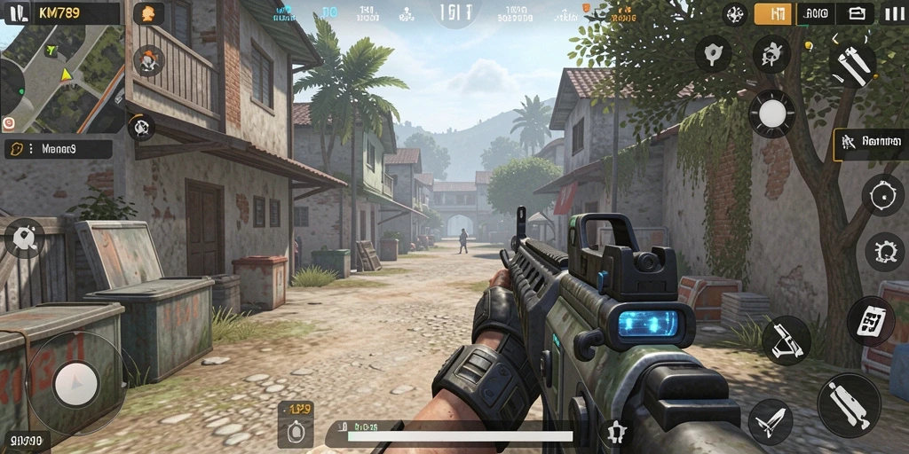 Gameplay seru dan intens dalam KM789.