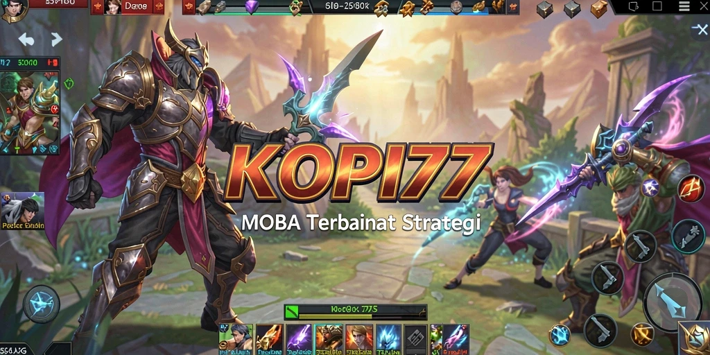Gameplay intens dan seru dalam KOPI77
