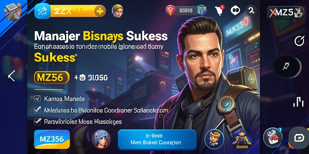 Tampilan gameplay MZ356 yang menarik dan interaktif.
