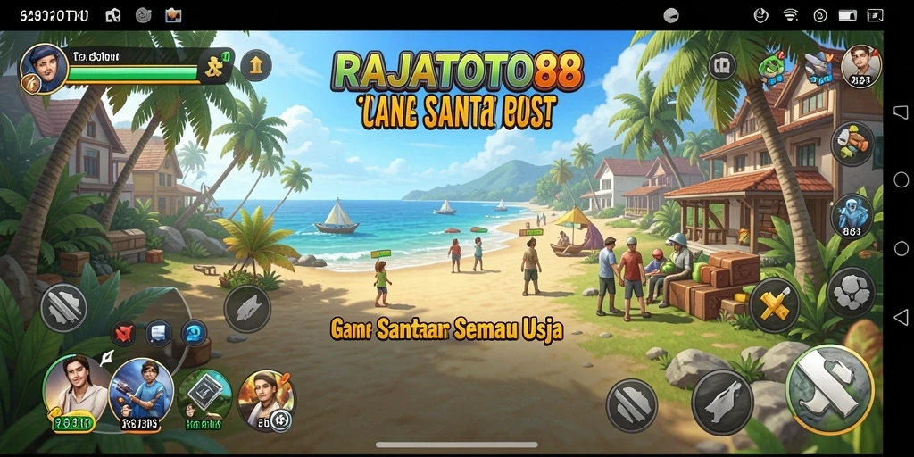 Tampilan gameplay seru dan interaktif RAJATOTO88.