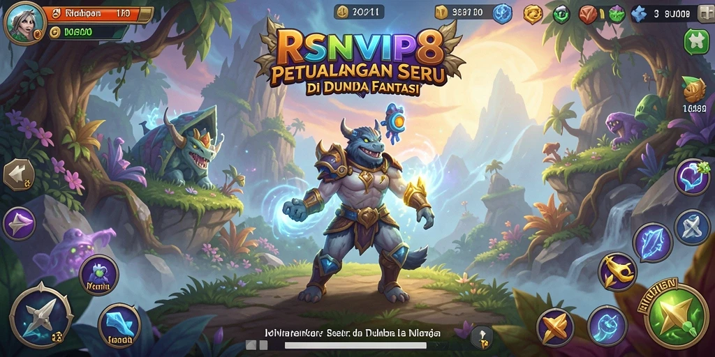 Tangkapan layar mendebarkan dari gameplay RSNVIP8 yang penuh petualangan.