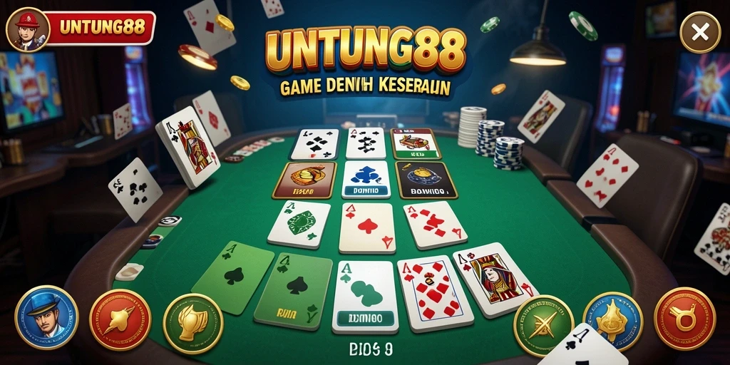Tampilan gameplay seru dan mengasyikkan di UNTUNG88.